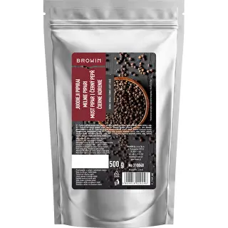 Pieprz czarny w ziarnach, 500 g – zdjęcie 2