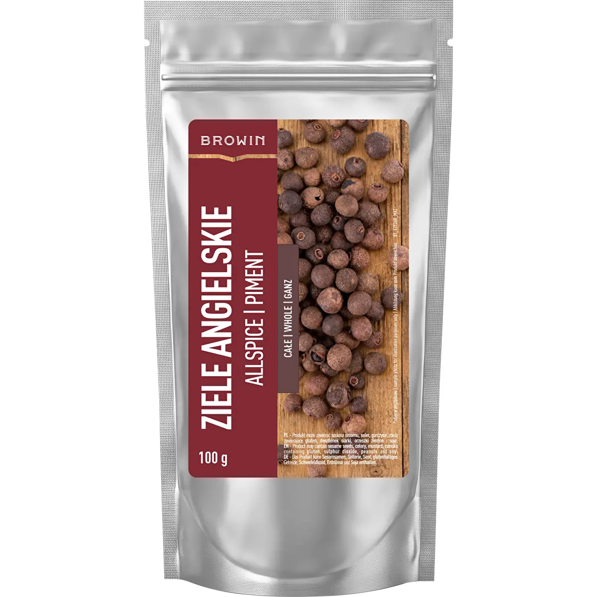 Ziele angielskie - całe ziarna, 100 g