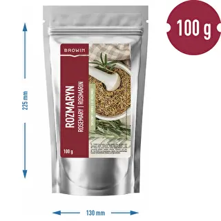 Rozmaryn suszony, 100 g – zdjęcie 3