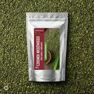 Czosnek niedźwiedzi suszony, 100 g – zdjęcie 5