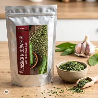 Czosnek niedźwiedzi suszony, 100 g – zdjęcie 4