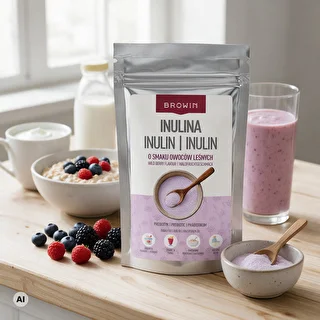 Inulina o smaku owoców leśnych, 100 g – zdjęcie 4