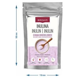 Inulina o smaku owoców leśnych, 100 g – zdjęcie 3