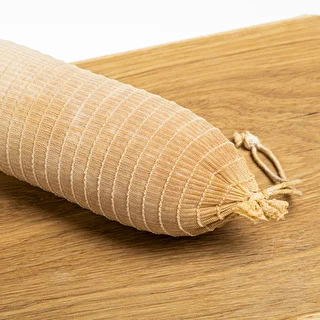 Siatka wędliniarska biała o wymiarach 12,5 cm x 5 m, z wytrzymałością termiczną do 220°C – zdjęcie 7