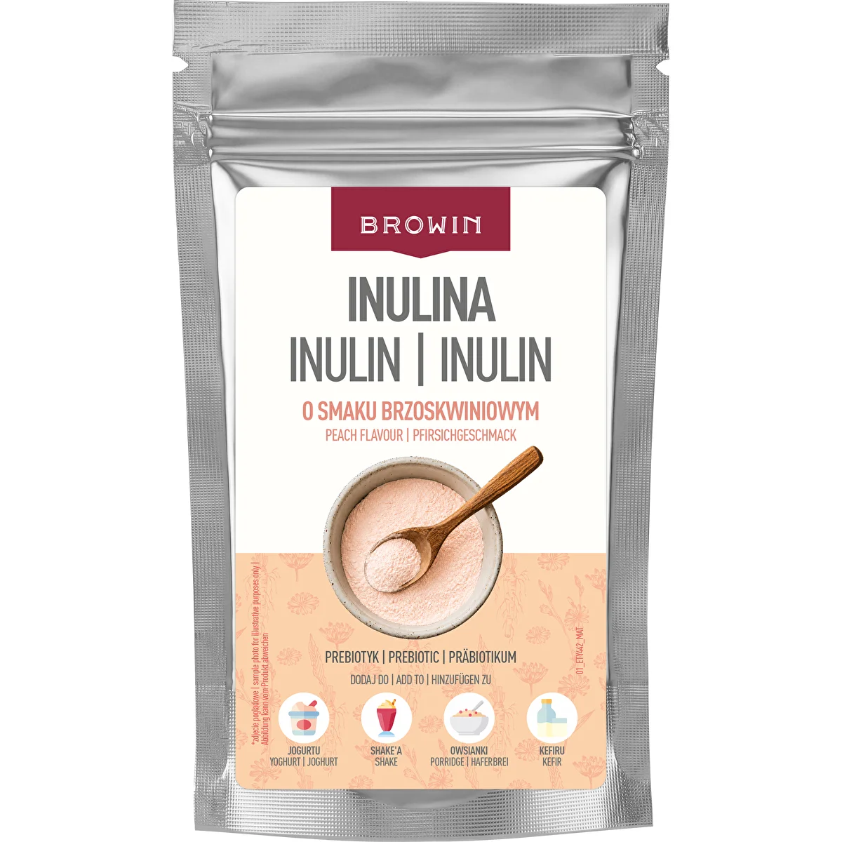 Inulina o smaku brzoskwini, 100 g