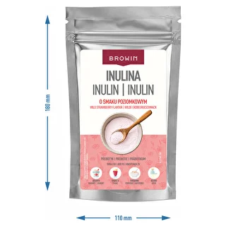 Inulina o smaku poziomki, 100 g – zdjęcie 3