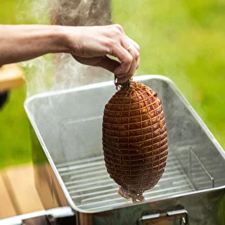 Siatka wędliniarska o wymiarach 18 cm x 3 m, z wytrzymałością termiczną do 220°C – zdjęcie 8