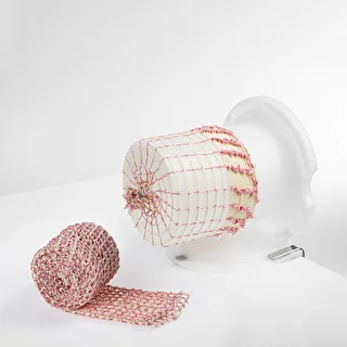Siatka wędliniarska o wymiarach 18 cm x 3 m, z wytrzymałością termiczną do 220°C – zdjęcie 3