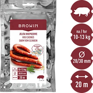 Jelita wieprzowe na paskach 28/30, 20m – zdjęcie 4