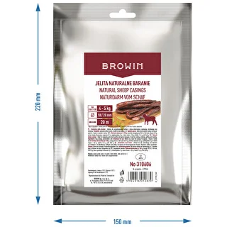Jelita naturalne baranie kal. 18/20 mm, 20 m – zdjęcie 4
