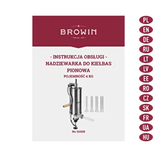 Nadziewarka pionowa 4 kg – zdjęcie 9