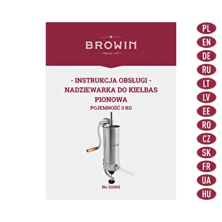 Nadziewarka pionowa 3 kg – zdjęcie 8