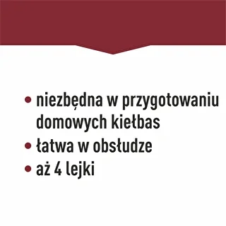 Nadziewarka pozioma 3 kg – zdjęcie 20
