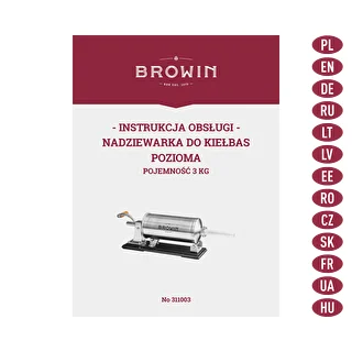 Nadziewarka pozioma 3 kg – zdjęcie 10
