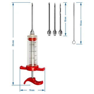Nastrzykiwarka 30ml + 3 igły + czyścik – zdjęcie 7