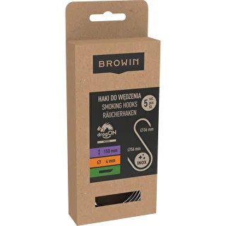 Haki do wędzenia - S, cięte 45° 4mm x 150mm 5 szt. – zdjęcie 3