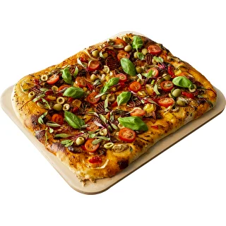 Kamień do pizzy prostokątny, wykonany z kordierytu,  - 38 x 30,5 cm – zdjęcie 1