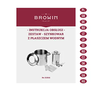 Zestaw z płaszczem wodnym-szynkowar 1,5 kg + garnek – zdjęcie 13