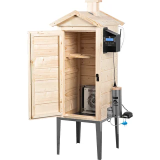 Wędzarnia z Wi-Fi, 200 L- dragON WOOD 100IQ z elektrycznym modułem grzejnym i sterownikiem – zdjęcie 2