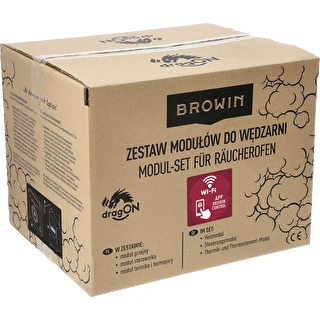 Zestaw modułów elektrycznych ze sterownikiem Wi-Fi– dragON IQ 1,5kW, do wędzarni ogrodowych – zdjęcie 13