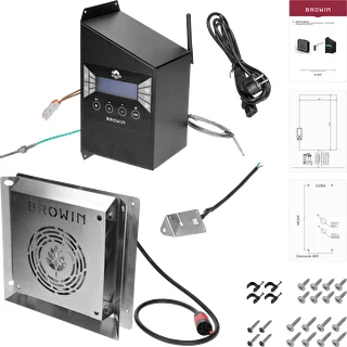 Zestaw modułów elektrycznych ze sterownikiem Wi-Fi– dragON IQ 1,5kW, do wędzarni ogrodowych – zdjęcie 2