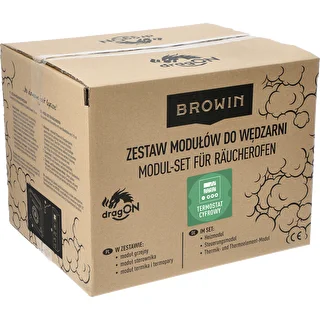 Zestaw dragON do wędzarni - moduły elektryczne ze sterownikiem cyfrowym i generator dymu JET 1 LONG – zdjęcie 19