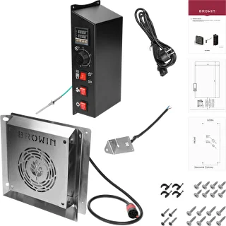 Zestaw dragON do wędzarni - moduły elektryczne ze sterownikiem cyfrowym i generator dymu JET 1 LONG – zdjęcie 2