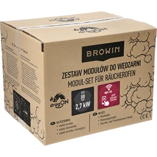 Zestaw modułów ze sterownikiem Wi-Fi -dragON IQ 2,7 kW, do wędzarni ogrodowych – zdjęcie 13