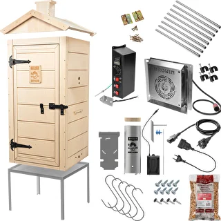 Wędzarnia elektryczna dragON PLYWOOD NATURE 100E z modułem grzejnym i sterownikiem – zdjęcie 2