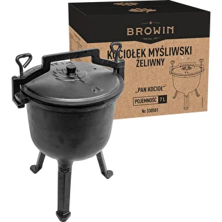 Kociołek żeliwny myśliwski 7 L - Pan kocioł – zdjęcie 6