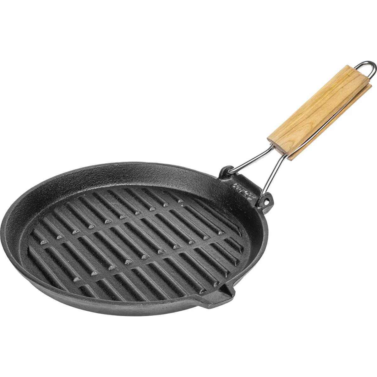 Patelnia żeliwna okrągła, śr. 24 cm