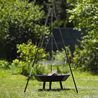 Trójnóg ogniskowy z rusztem, 150 cm – zdjęcie 6