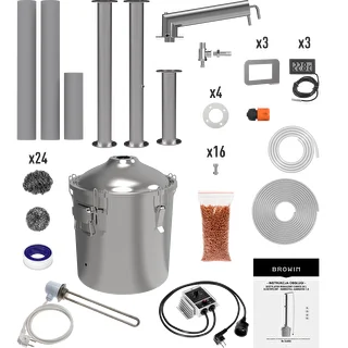 Destylator hawkSTILL Aabratek 30L, 48mm 1.0 LITE – zdjęcie 2