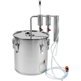 Destylator 30 L ze stali nierdzewnej - 2 odstojniki – zdjęcie 1