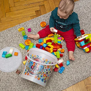 Wiadro spożywcze GWIOZDA - z pokrywką, 10 L – zdjęcie 9