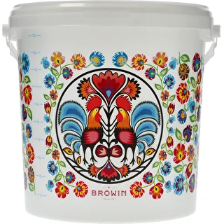 Wiadro spożywcze GWIOZDA - z pokrywką, 10 L – zdjęcie 2