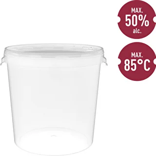 Pojemnik fermentacyjny  30 L z pokrywką – zdjęcie 5