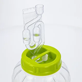 Zakrętka plastikowa fi 100 twist-off z otworem i korkiem – zdjęcie 7