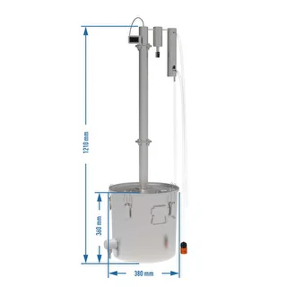 Destylator modułowy 30 L Loki - elektryczny – zdjęcie 20