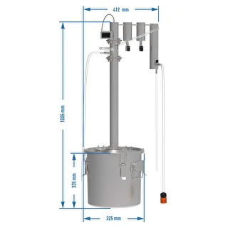 Destylator modułowy 18 L Hugin – zdjęcie 14