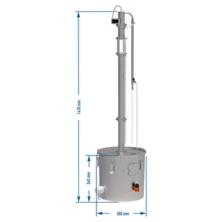 Destylator modułowy 30 L Frejr - elektryczny – zdjęcie 21