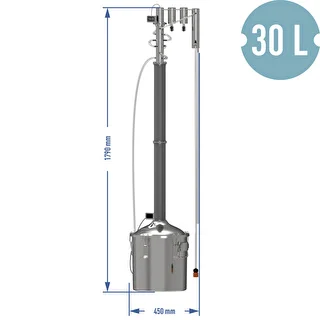 Destylator modułowy Convex elektryczny 30 L - Perun – zdjęcie 19