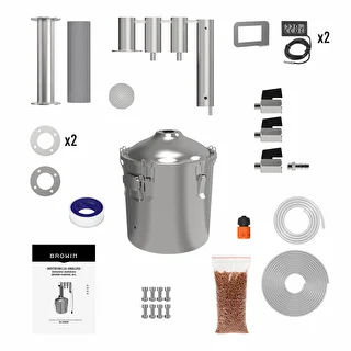 Destylator hawkSTILL 1.0 CONVEX 18L- MUNIN – zdjęcie 4
