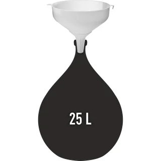 Lejek plastikowy biały fi 25cm – zdjęcie 2