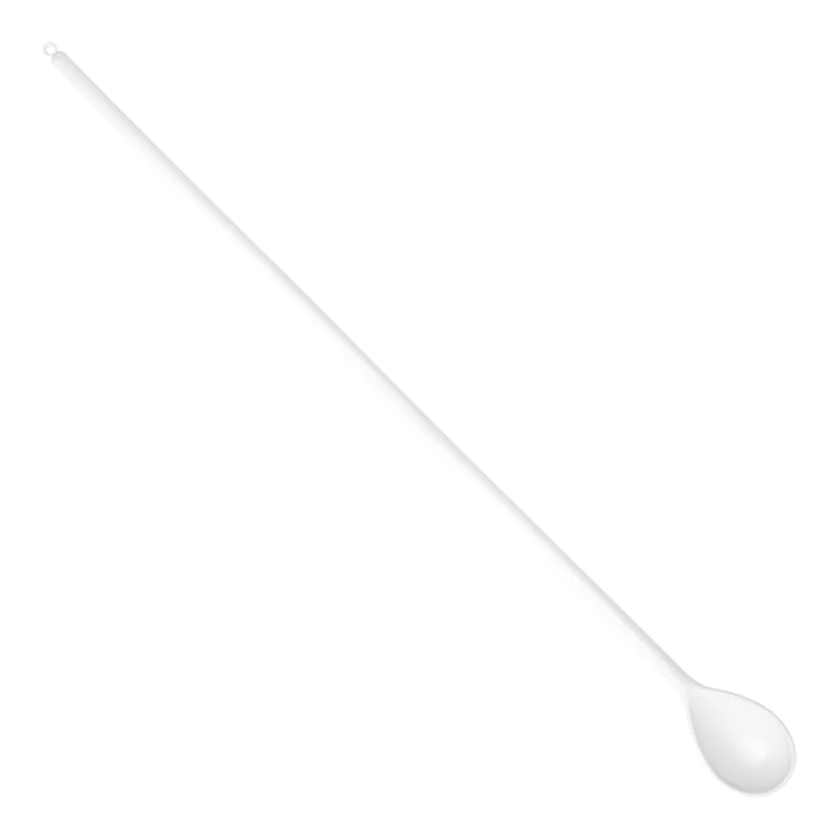 Łyżka plastikowa biała 70cm