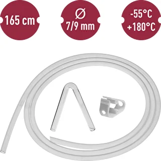 Wężyk silikonowy fi 7/9mm - temp. -55 +180°C – zdjęcie 6