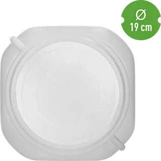 Beczka Kwadratowa na 20 L, biała, z uchwytami, Sterk – zdjęcie 5