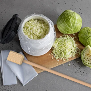 Ubijak / tłuczek do kapusty drewniany 78 cm – zdjęcie 4