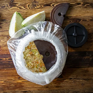 Kamień dociskowy do beczek, kamionkowy, fi 22 cm – zdjęcie 11