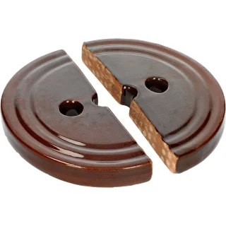 Kamień dociskowy do beczek, kamionkowy, fi 15 cm – zdjęcie 2